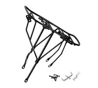 KACCDE Porte-bagages arrière pour vélo de montagne, porte-bagages arrière, support de sac de vélo, équipement de vélo, porte-bagages de VTT, frein à disque, étagère de frein en V, siège de vélo