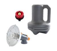 KACCDE Réchaud à hydrocarbures transportable pour expéditions dans la nature - Réchaud compact - Réchaud à hydrocarbures d'extérieur avec sécurité d'inclinaison de sécurité et efficacité énergétique
