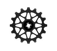 KACCDE Roue de guidage pour vélo de montagne positif et négatif en céramique 10/12/14/16T Guides durables Changement rapide de dérailleurs de vélos poulies