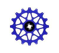 KACCDE Roue de guidage pour vélo de montagne positif et négatif en céramique 10/12/14/16T Guides durables Changement rapide de dérailleurs de vélos poulies
