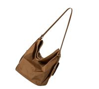 KACCDE Sac surdimensionné pratique pour un usage quotidien avec bandoulière réglable, sac pratique en nylon sous les aisselles, décontracté, travail, voyage, essentiel de grande capacité, Couleur boue