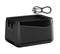 KACCDE Station de charge rapide pour batteries de caméra d'action avec protections intégrées et plateau d'organisation pour chargeurs de batterie