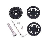 KACCDE Support d'ordinateur de vélo dense en aluminium anodisé contre le plan de glissement, large accord pour quinze huit cents R330 R530 R530 support d'ordinateur de vélo