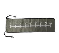 KACCDE Tapis de décrochage de pêche avec échelle de mesure, tapis de protection pliable, équipement de pêche en plein air pour pêcheurs, règle portable pour poissons