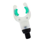 KACCDE Tête de support de canne filetée pour les installations de pêche de nuit, fourche de repos en forme de V avec coussinets de canne souples pour pêcheurs à la ligne, support de fourche pour pêche