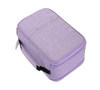 KACCDE Trousse à crayons avec poignée 300 emplacements pour crayons de couleur - Grande capacité - Pour l'école, violet