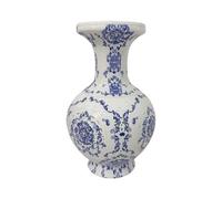 KACCDE Vase Puzzle, 200 pièces ABS 3D Project Set avec lumière LED et tasse à eau pour décoration de chambre florale à LED