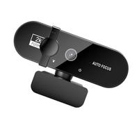 KACCDE Webcam USB W66 mise au point automatique pour ordinateurs portables avec résolution 1080p/2K/4K microphone numérique intégré