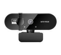 KACCDE Webcam USB W66 mise au point automatique pour ordinateurs portables avec résolution 1080p/2K/4K microphone numérique intégré