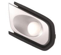 Kacepar Cadre de phare antibrouillard avant de voiture compatible avec Dacia Logan Sandero II Facelift 2017-2020 261A37821R 261A36699R 261A20186R gauche