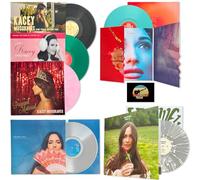 Kacey Musgraves Collection Discographie complète colorée : « Same Trailer Different Park » / « Pageant Material » / « A Very Kacey Christmas » / « Golden Hour » / « Star-Crossed » / « Deeper Well » / + carte d'art bonus