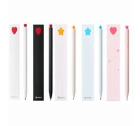 Kaco - stylos à Gel mignons, ensemble de stylos d'écriture lisse premier cœur et étoile avec 2 recharges noires supplémentaires, cadeaux de vacances simplement élégants, ручки 10 Black Refills