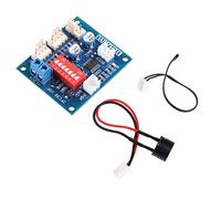 Kadagg 12V PC CPU Ventilateur Contrôle de la température PWM Contrôleur de Vitesse Module Alarme Buzzer Capteur avec Alarme Coque en Plastique