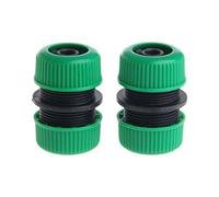 Kadagg 2 pièces 1/2" Tuyau d'arrosage Menuisier Réparateur Extension Réparation Connecteur Adaptateur Outil ABS Plastique