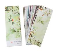 Kadagg 30 pièces pour Signets en Papier de Style Chinois créatif Cartes de Peinture rétro Beau Papier