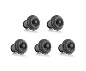 Kadagg 5 pièces Pompe d'économie de vin sous Vide Domestique Bouchon de Bouteille de Champagne réutilisable Bouchon de vin scellé en Silicone pour Garder Le Caoutchouc Fre