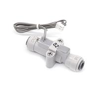 Kadagg Capteur de débit Compact G1/4" Capteur de débit d'eau Liquide débitmètre débit d'eau adapté au Purificateur de Distributeur d'eau en Plastique