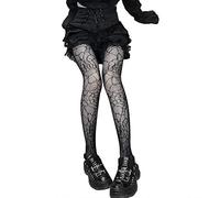 Kadagg Collants Noirs à Motifs pour Femmes