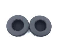 Kadagg Coussinets d'oreille Confortables Coussin Cache-Oreilles Tasse Housse de Coussin Compatible pour Coussin 110 mm Cuir Faible Bruit 2X éponge Noire