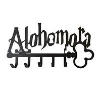 Kadagg Halloween Métal pour Porte-clés avec 5 Crochets Fer Art Support Mural Adhésif Noir Ha