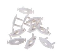 Kadagg Lot de 10 Cache-Prises de sécurité pour bébé pour bébé pour Cache-Prise 2 Trous Protecteur de Prise pour Enfant pour ABS