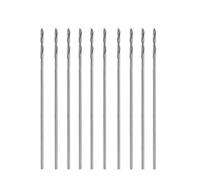 Kadagg Multifonction 10 pièces Petit Micro HSS 0.5mm Tige Droite Foret hélicoïdal en Acier Haute Vitesse