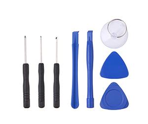 Kadagg Un Ensemble de 8 Outils de réparation multifonctionnels Outil d'ouverture Jeu de Tournevis pour Outils à Main de téléphone