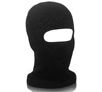 Kadagg Unisexe Hiver Tricoté Un Trou Ski Cagoule Bonnets Chapeau Cyclisme Winof Casque Doublure Intégral Cache-Cou Acrylique