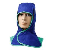 Kadagg Visage de Cou de Soudage Ignifuge Lavable pour Soudeur de Capot de Protection pour Tête C Nylon