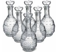 KADAX 6x décanteur d'alcool à whisky cristal 1L bouteille en verre avec bouchon
