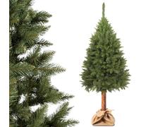 KADAX Arbre de Noël "Mireval", Arbre de Noël avec tronc 220 cm