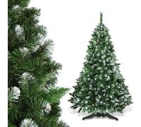 KADAX Arbre de Noël "Murles", Arbre de Noël avec pointes de neige et support, 220 cm
