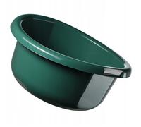 KADAX Bassine en Plastique pour le Lavage à la Main des Vêtements et de la Vaisselle, Dotée d'une Forme Ronde et de Poignées Ergonomiques (30L, Vert)