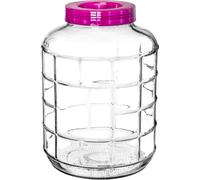 KADAX Bouteille de fermentation "Fenis", Bouteille de verre avec couvercle en plastique, Bouteille de vin, Bouteille de fermentation en verre, Bouteilles, 23L