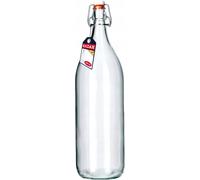 KADAX Bouteille en verre "Torano", Bouteille, Bouteille de liqueur, Bouteille d'huile, Bouteille de vinaigre, 2L, 1 pièce