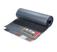 KADAX Brise-vue pour balcon, terrasse, clôture, brise-vue en rotin PE résistant aux intempéries avec attache-câbles, clôture de balcon et protection contre le vent 0,9 m x 7 m anthracite
