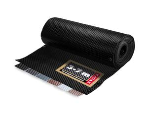 KADAX Brise-vue pour balcon, terrasse, clôture, en rotin synthétique, résistant aux intempéries, avec serre-câbles, clôture brise-vue, revêtement de balcon, protection contre le vent, 1 m x 3 m, noir