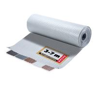 KADAX Brise-Vue pour Balcon, terrasse, clôture, résistant aux intempéries, en rotin PE, revętement de Balcon avec Serre-câbles, Protection Contre Le Vent 0,9 m x 4 m Gris Clair