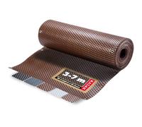 KADAX Brise-Vue pour Balcon, terrasse, clôture, résistant aux intempéries, en rotin PE, revętement de Balcon avec Serre-câbles, Protection Contre Le Vent 0,9 m x 6 m Marron Clair