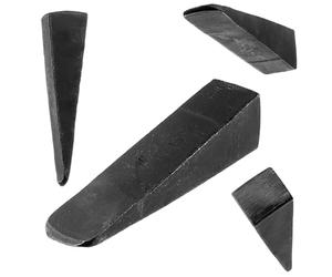 KADAX Cale de fendage en acier - 16,5 x 3,5 x 4 cm - Cale manuelle pour abattre et fendre le bois - Solide - Grenade fendeuse