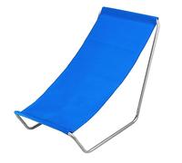 KADAX Chaise de plage, chaise longue pliante avec sac de transport, chaise longue avec capacité de charge jusqu'à 100 kg, chaise pliante imperméable pour jardin, plage, terrasse, balcon (bleu)