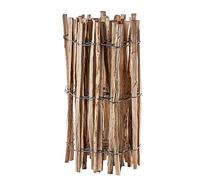 KADAX Cloture a Piquets en Bois de Noisetier pour Jardin, Ganivelle Naturelle et Durable pour Delimitation de l'Espace Exterieur (7-9 cm, 100 x 500 cm)