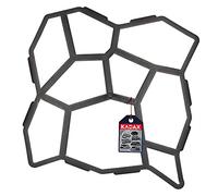 KADAX Coffrage de pavé en Plastique, coffrage à béton, coffrage de Trottoir, coffrage de coffrage, coffrage pour pavés, coffrage tremplin, gabarit de Pavage (49 x 49,5 x 4,3 cm, Motif 4)