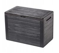 KADAX Coffre de jardin, Boîte de rangement en plastique pour coussins, jouets et accessoires de siège, pour jardin et terrasse
