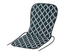 KADAX Coussin de chaise de jardin, 74 x 38 x 2 cm, en coton, pour fauteuil de jardin, à dossier haut, vert