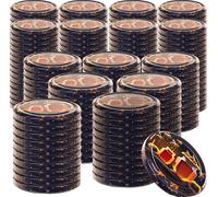 KADAX Couvercle à visser fi82 mm, Set de couvercles de rechange en métal, couvercle de bocal 200 pièces