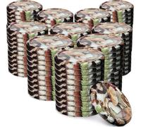 KADAX Couvercles "Valsta", à visser pour bocaux, couvercle en métal fi66 mm, 100 pièces, motif champignon