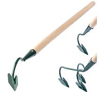 KADAX Cultivateur à main en métal Aérateur de sol - Accessoire de jardin - Râteau à fleurs