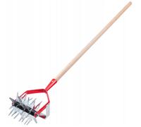 KADAX Cultivateur, Amendeur De Sol, Désherbeur Manuel, Rotatif, Solide, Avec Cutter