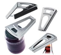 KADAX Décapsuleur en métal pour bouteilles et bocaux - Décapsuleur pour couvercles à visser - Ouvre-bocal pour personnes âgées - Ouvre-couvercle à visser - Ouvre-bouteille polyvalent (15 cm)